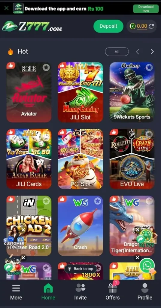 Z777 Game Download APK v1.2 (Real Earning App) For Android 3 Z777 app.apkprofile